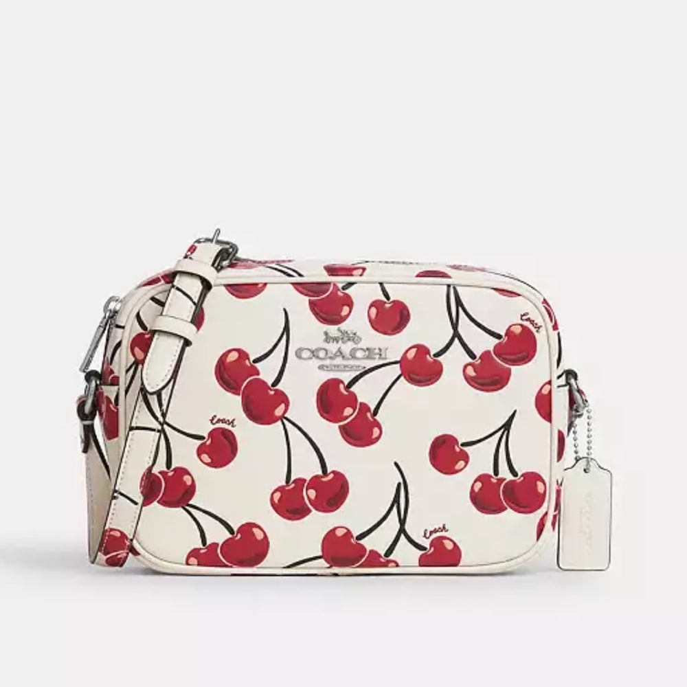 Coach Jamie Camera Bag With Cherry Print